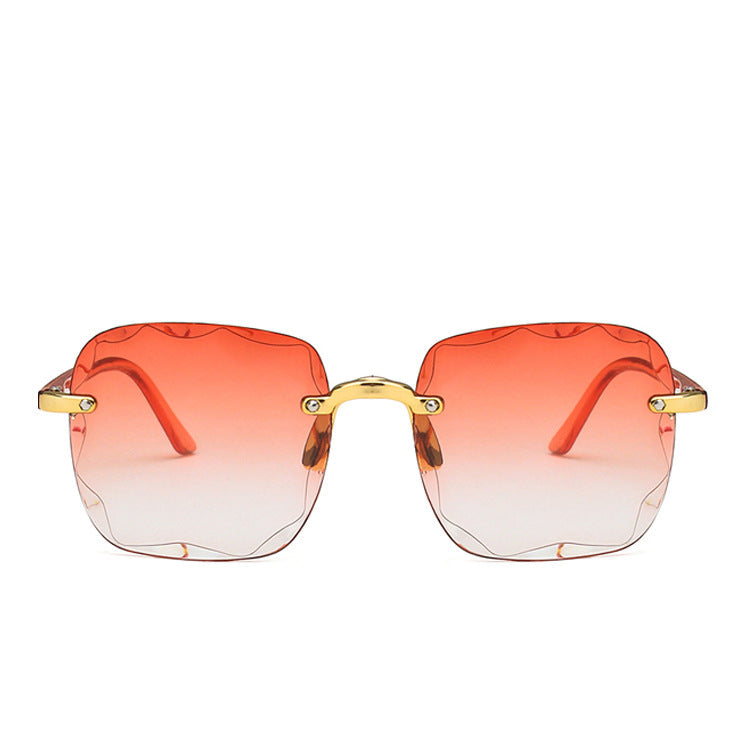 Women's trendy square sunglasses with luxurious metal frame Kalsten