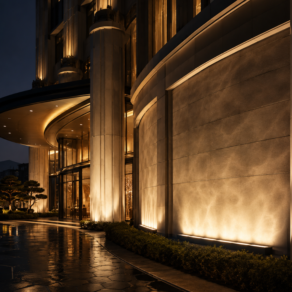 HaloWave RGB Outdoor Wall Washer Light