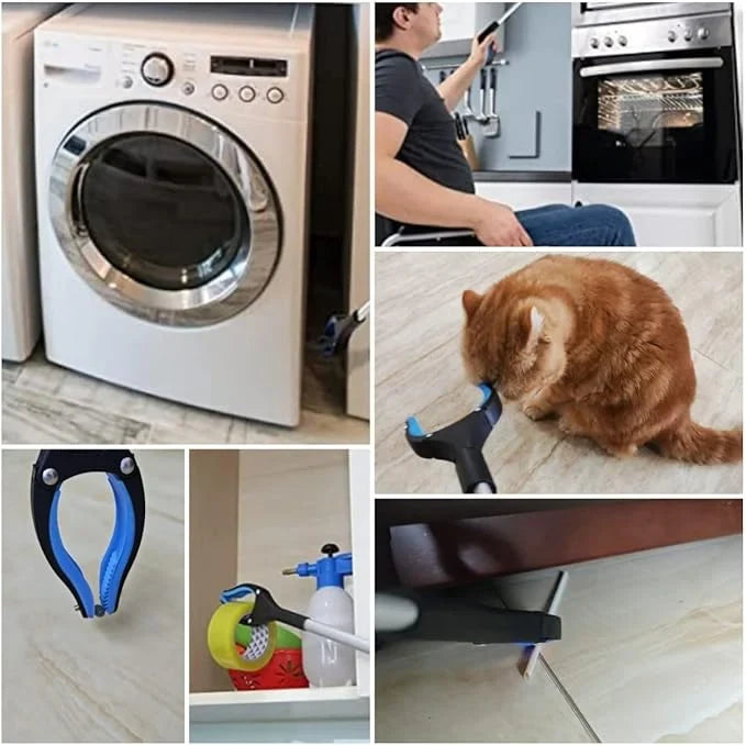 Foldable gripper with 360° rotating clip | Kalsten