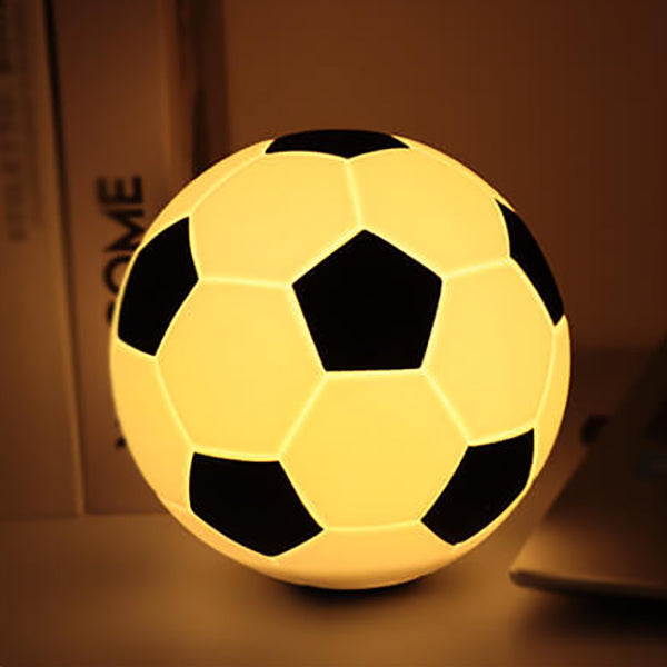 Creative Soccer Silicone LED Night Light USB Charging Table Lamp | Kalsten