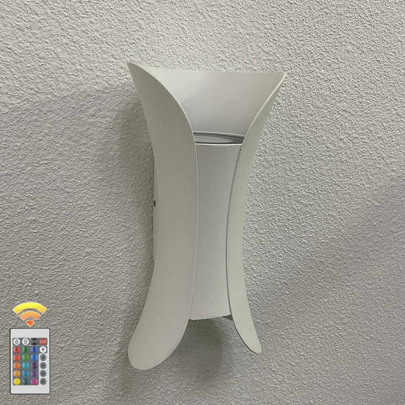 Modern Minimalist Waterproof Rectangle Aluminum LED Wall Sconce Lamp For Outdoor Patio | Kalsten