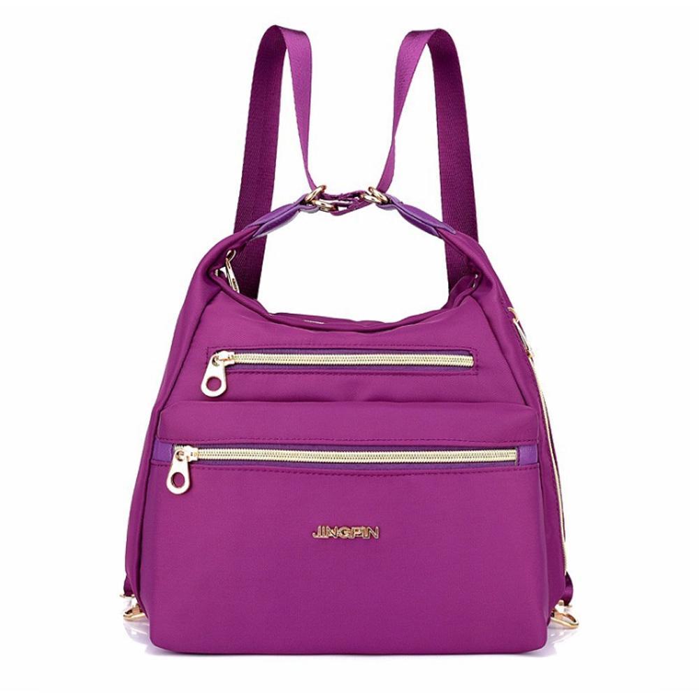 Bag with double zippers, backpack, handbag and crossbody bag | Kalsten