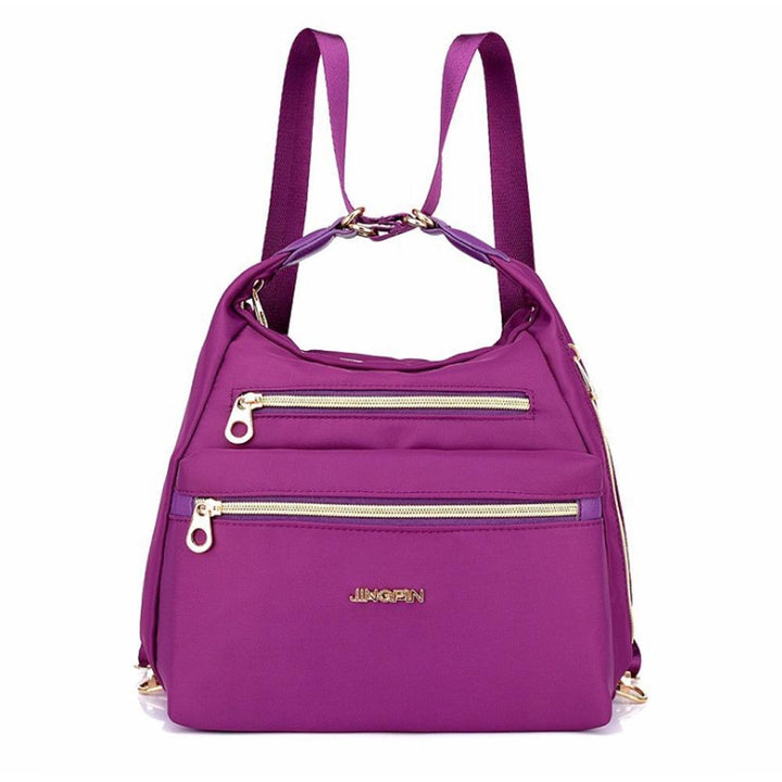 Bag with double zippers, backpack, handbag and crossbody bag | Kalsten