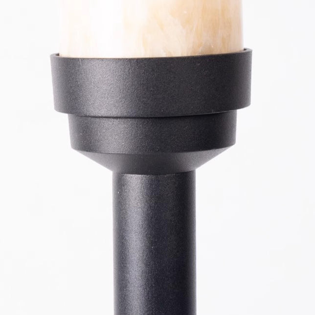 Modern Minimalist Umbrella Waterproof Aluminum Marble LED Outdoor Light For Garden | Kalsten
