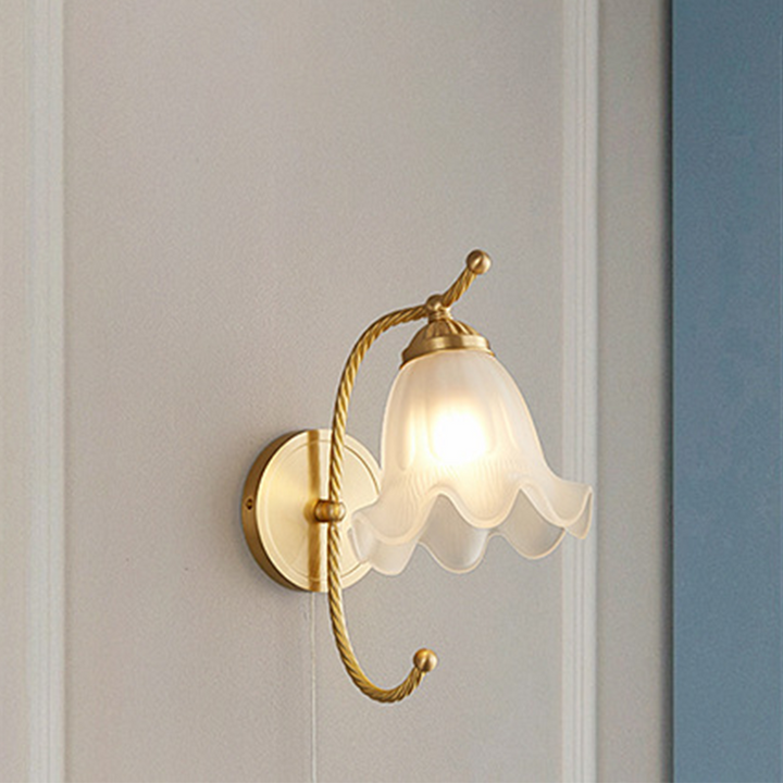 VintageGlow – Retro Glass Wall Light for Atmosphere | Kalsten