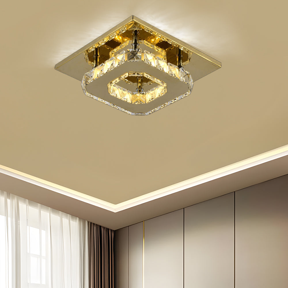 Crystal LED Recessed Ceiling Lamp Kalsten