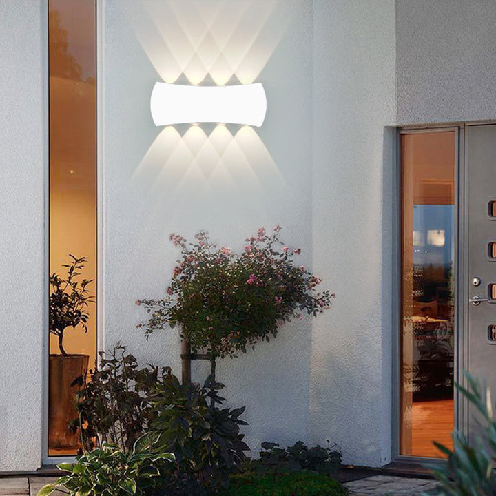 Outdoor Up Down Light LED Waterproof Exterior Aluminum Wall Lights | Kalsten