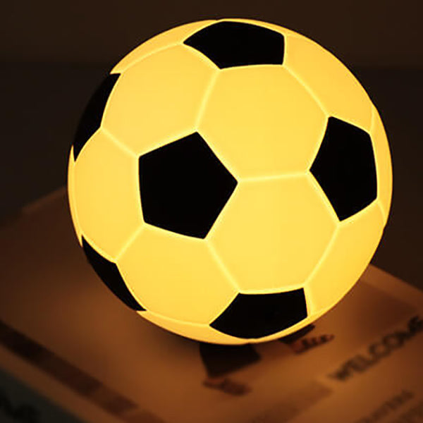 Creative Soccer Silicone LED Night Light USB Charging Table Lamp | Kalsten