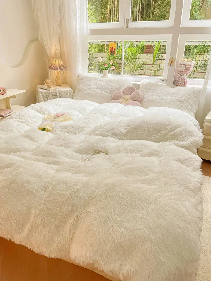 FluffCandy - Luxury Long-Haired Duvet Cover for Winter Warmth Kalsten