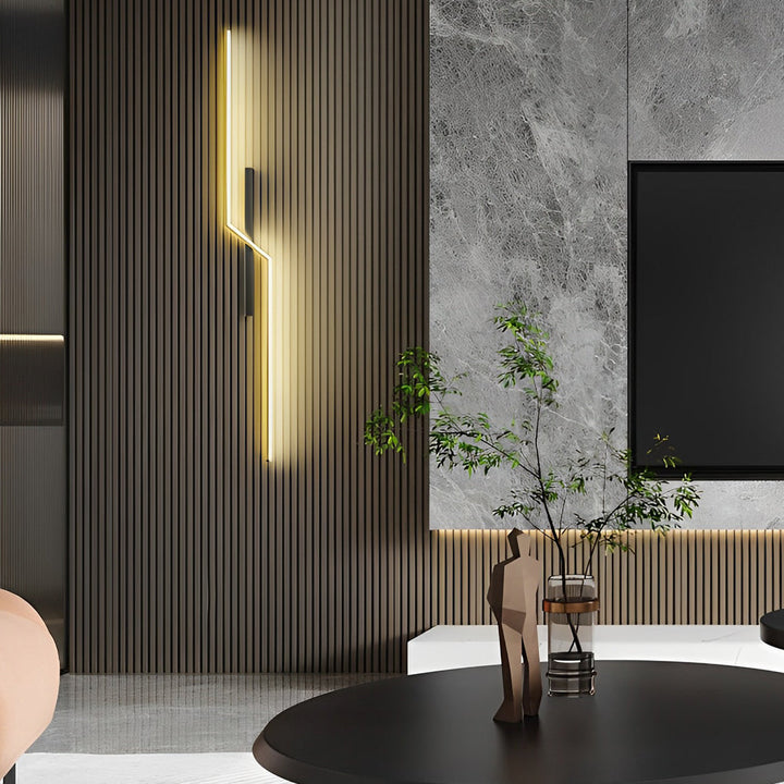 Lines Creative LED Modern Minimalist Wall Lamp Decorative Wall Lights Lighting | Kalsten