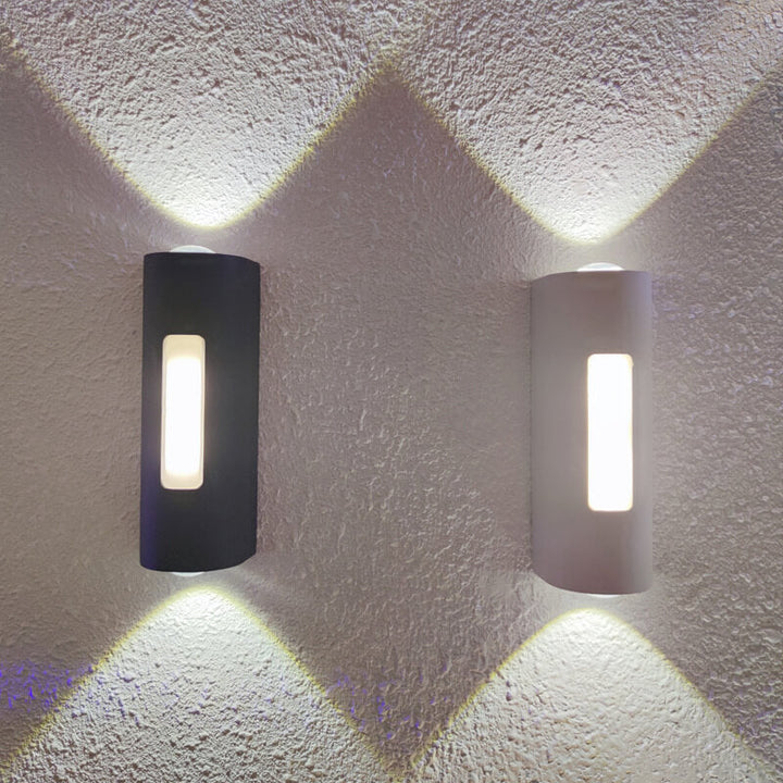 Modern Minimalist Cylindrical Design LED Outdoor Decorative Wall Sconce Lamp | Kalsten