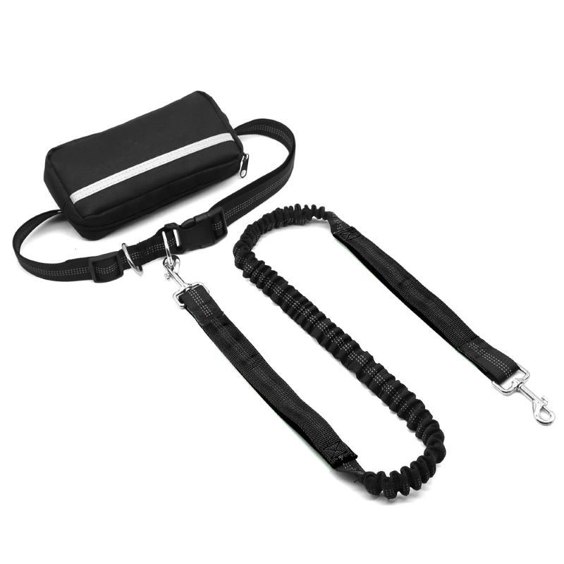 Kalsten | Hands Free Dog Leash with Zipper Bag