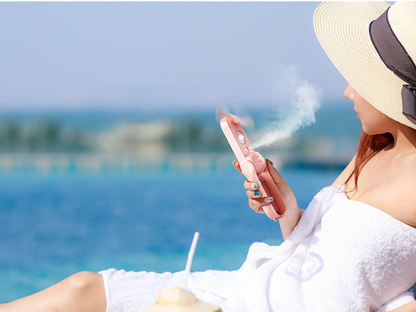 Misting Fan Portable, Handheld Personal Mister Fans | Kalsten