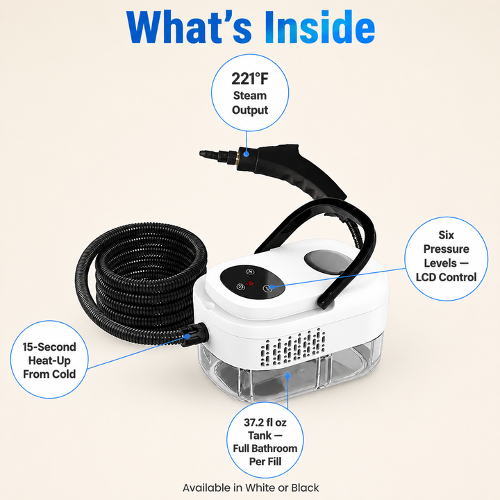 Steam cleaner with high steam temperature | Kalsten