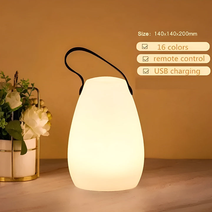 LuminaGlow Luxe LED Lighting – Portable and Waterproof with 16 Colors Kalsten