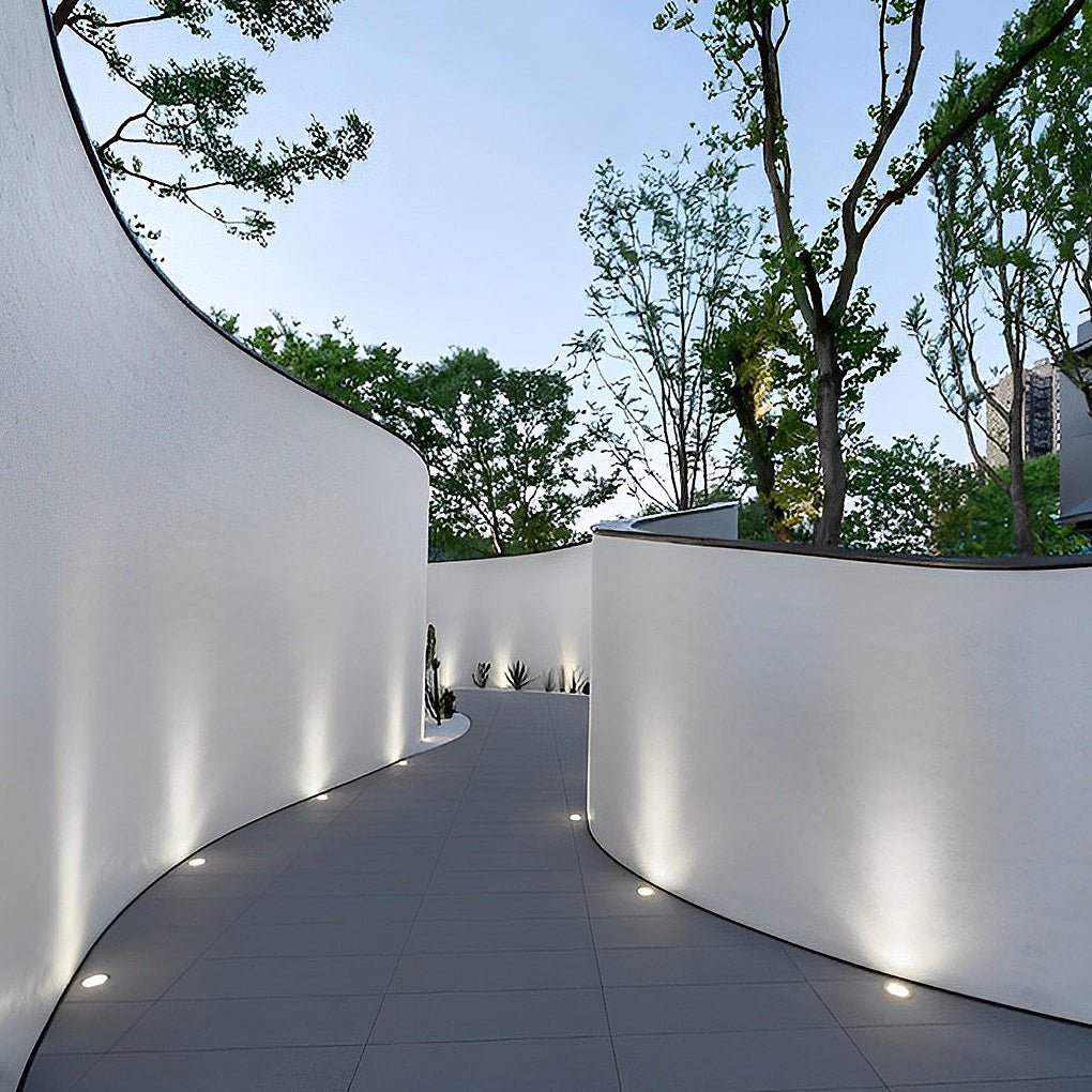 16 Pcs LED Recessed Deck Stair Lights Outdoor Step Lights Garden Lights In-ground Lights | Kalsten