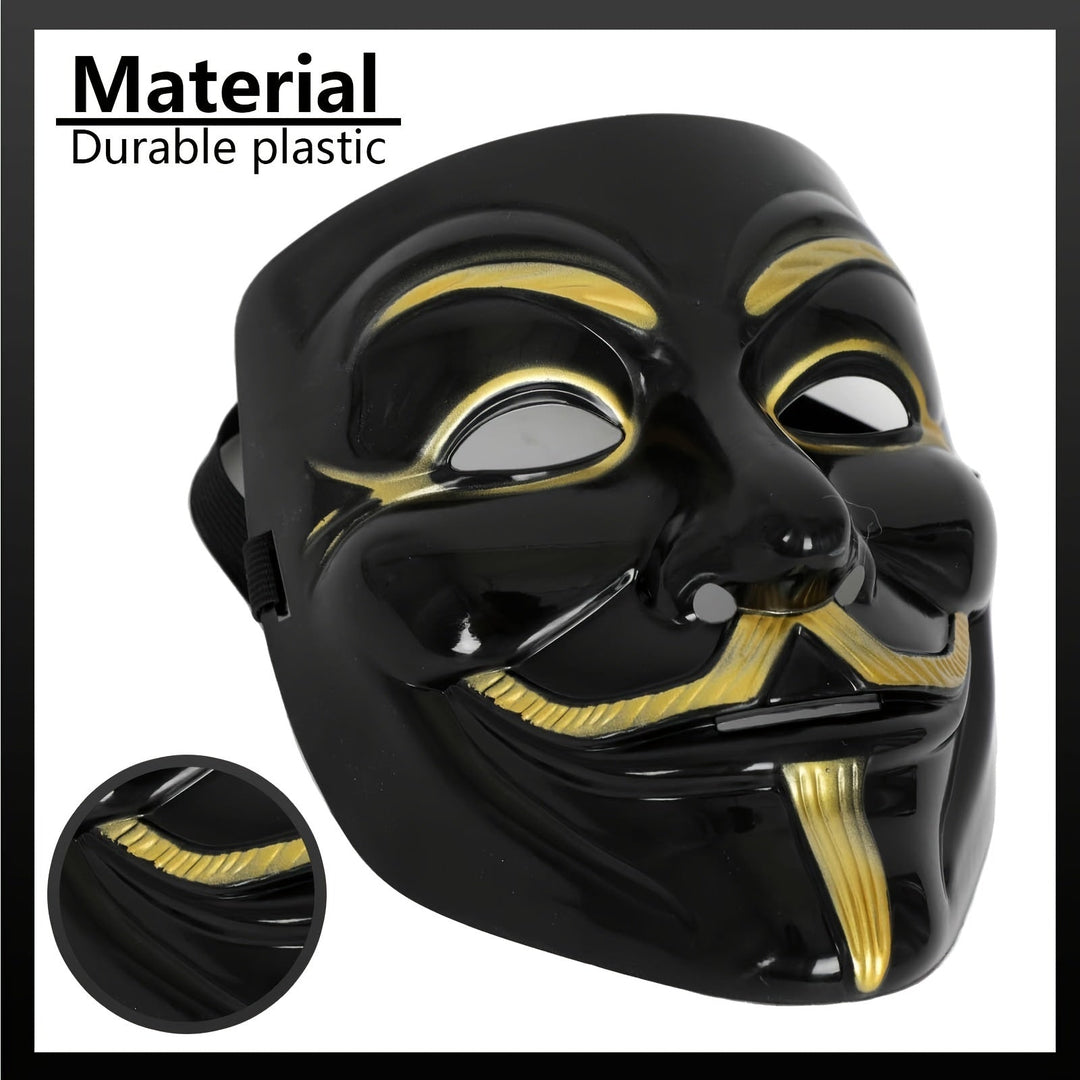 Full Face Plastic Halloween Mask Cosplay Style