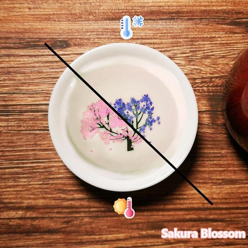 Kalsten | Magic Cold Hot Temperature Color Changing Sakura Sake Cup
