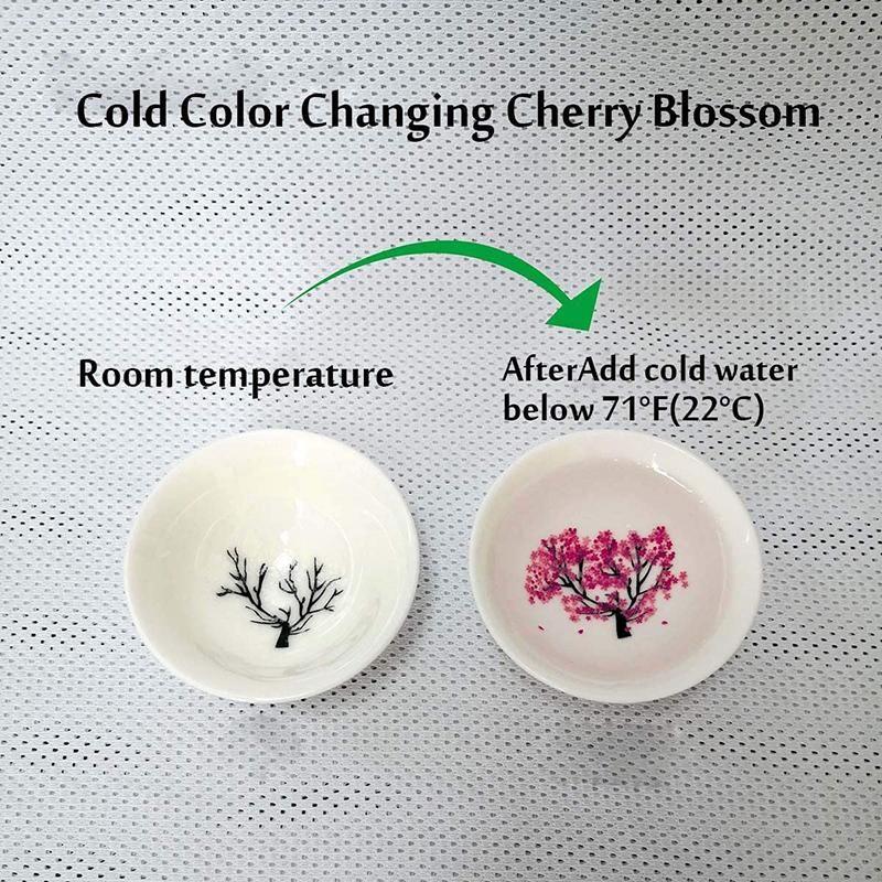Kalsten | Magic Cold Hot Temperature Color Changing Sakura Sake Cup