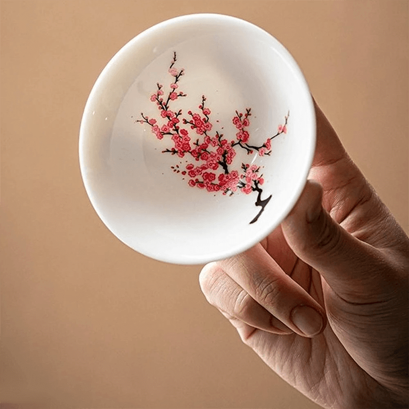 Kalsten | Magic Cold Hot Temperature Color Changing Sakura Sake Cup