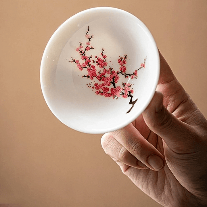 Kalsten | Magic Cold Hot Temperature Color Changing Sakura Sake Cup