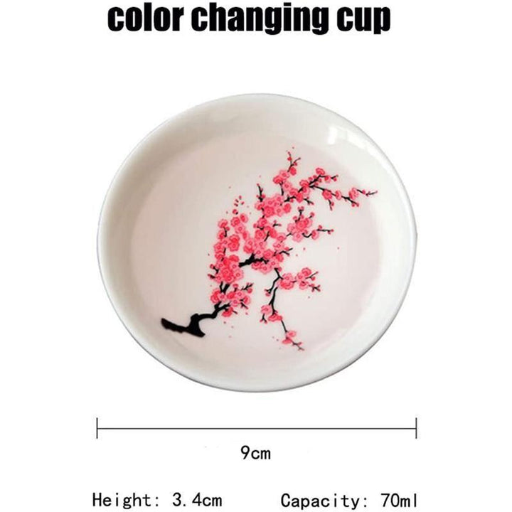 Kalsten | Magic Cold Hot Temperature Color Changing Sakura Sake Cup