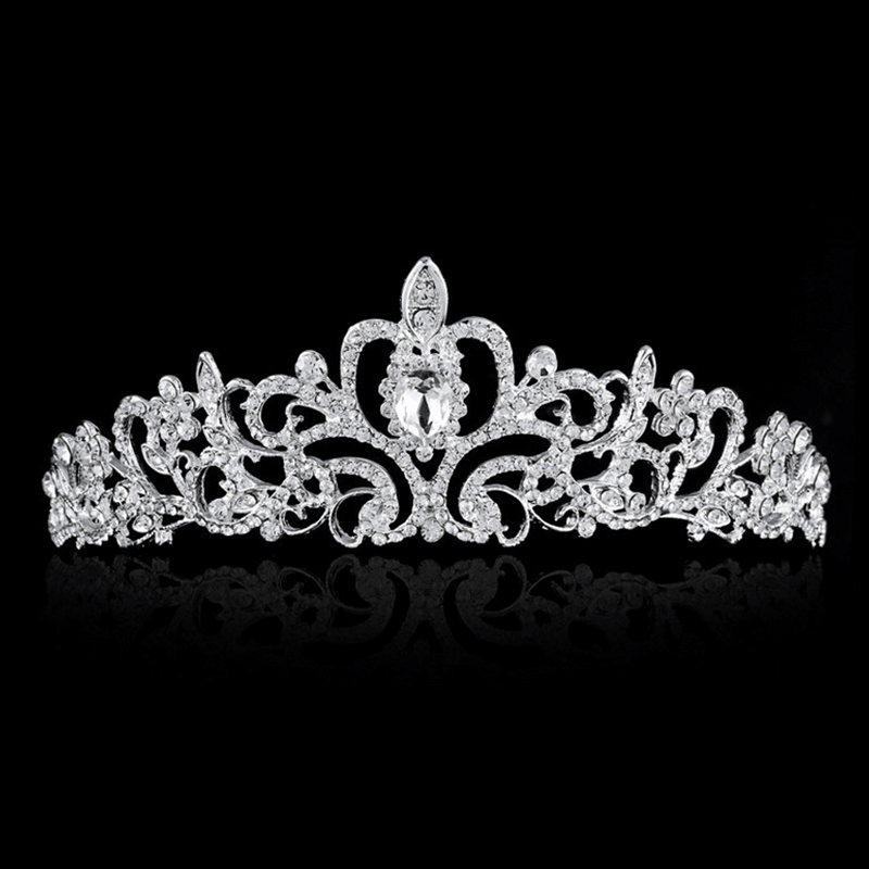 Kalsten | Crystal Tiara Crown with Rhinestones Comb