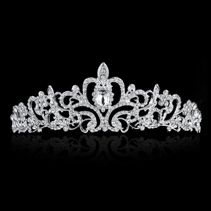 Kalsten | Crystal Tiara Crown with Rhinestones Comb