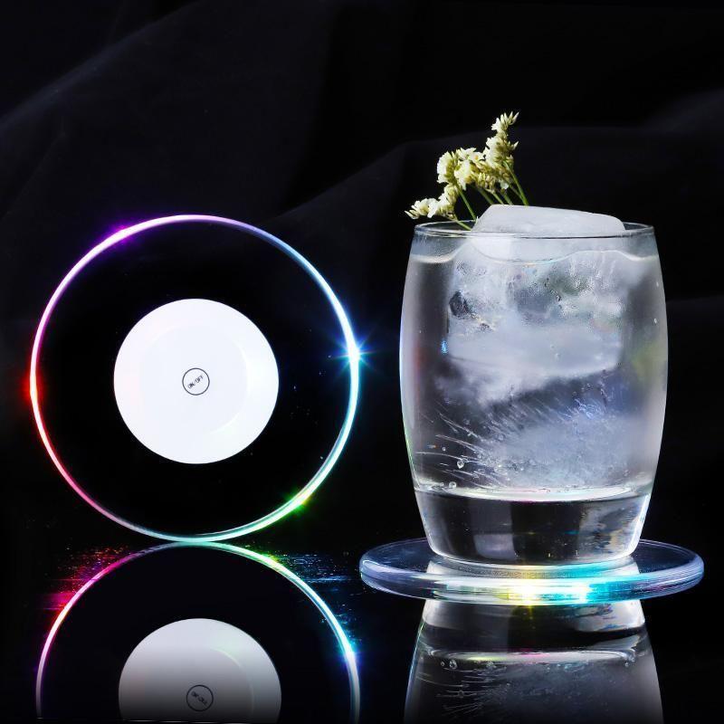 BowLift | Acrylic LED Light Up Coasters