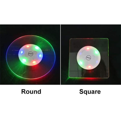 BowLift | Acrylic LED Light Up Coasters