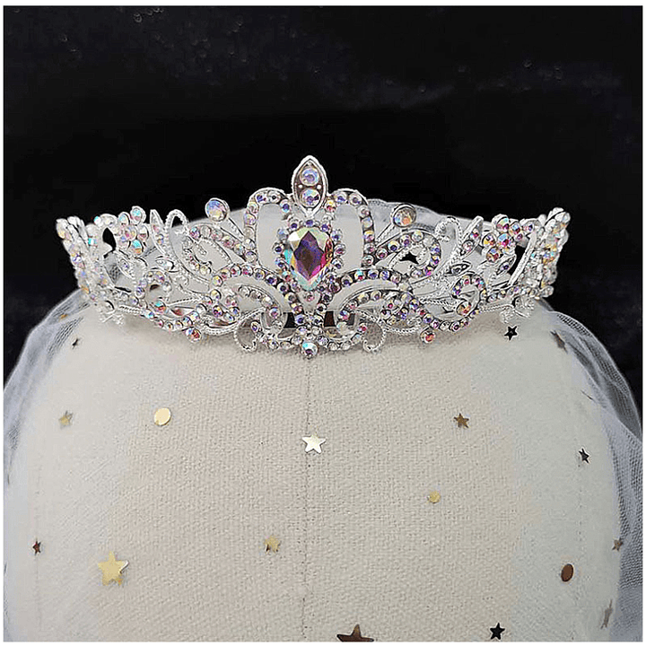 Kalsten | Crystal Tiara Crown with Rhinestones Comb