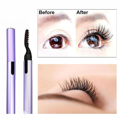 Skanto | Electric Heated Eyelash Curler with Comb Design