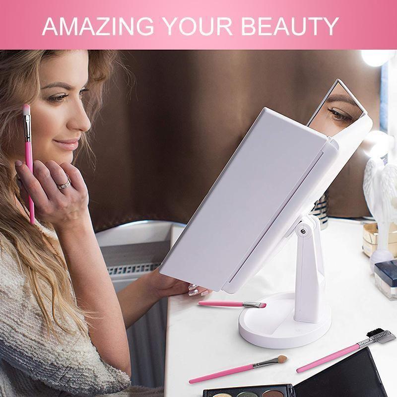 Kalsten | Lighted Makeup Vanity Mirror, 24LED