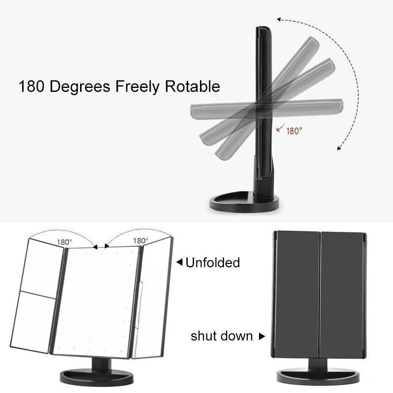 Kalsten | Lighted Makeup Vanity Mirror, 24LED
