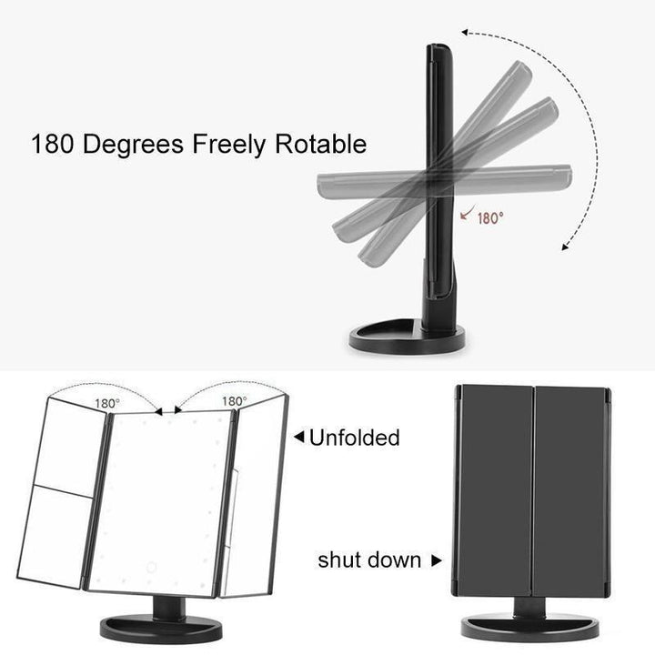 Kalsten | Lighted Makeup Vanity Mirror, 24LED