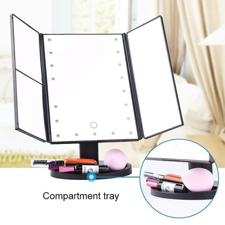 Kalsten | Lighted Makeup Vanity Mirror, 24LED