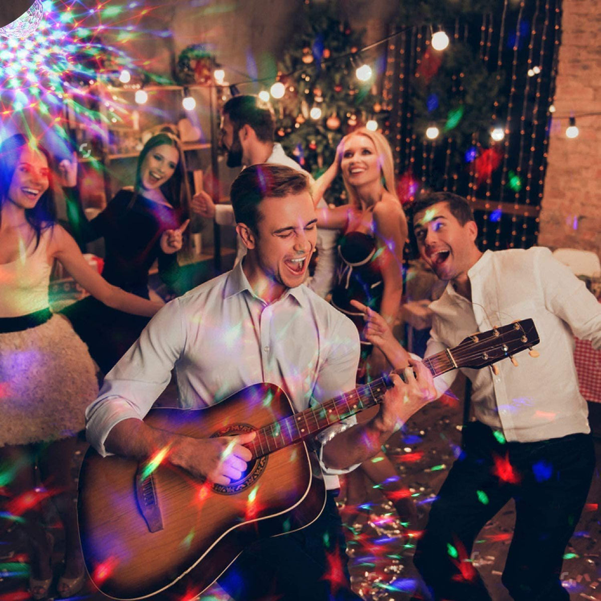 BowLift | Disco Ball Lamp RGB Rotating LED Party Bulb