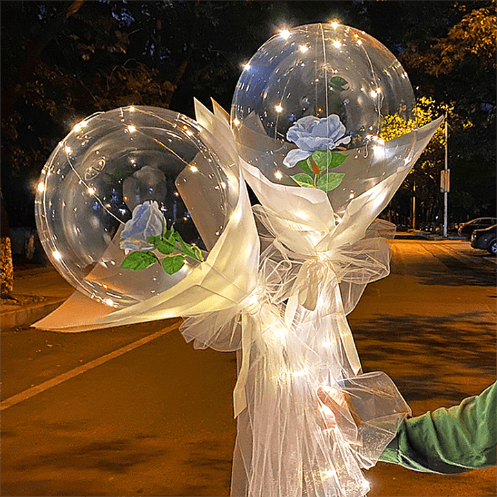 Kalsten | LED Luminous Balloon Rose Bouquet