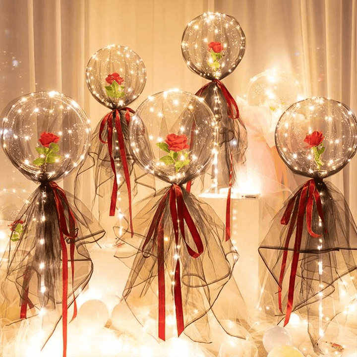 Kalsten | LED Luminous Balloon Rose Bouquet