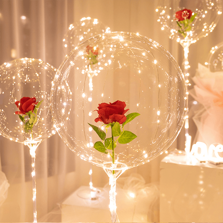 Kalsten | LED Luminous Balloon Rose Bouquet