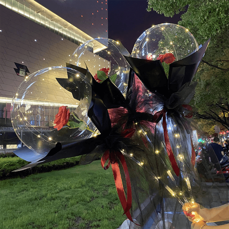 Kalsten | LED Luminous Balloon Rose Bouquet