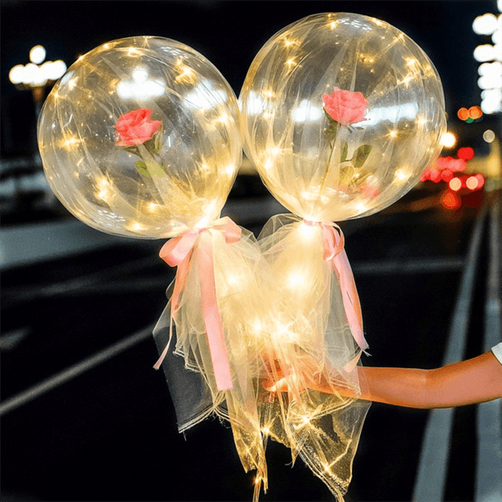 Kalsten | LED Luminous Balloon Rose Bouquet