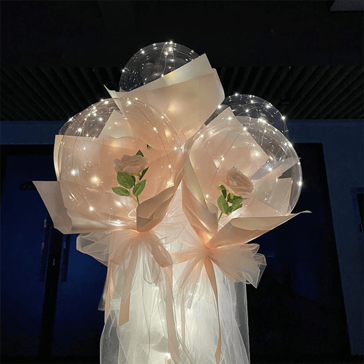 Kalsten | LED Luminous Balloon Rose Bouquet