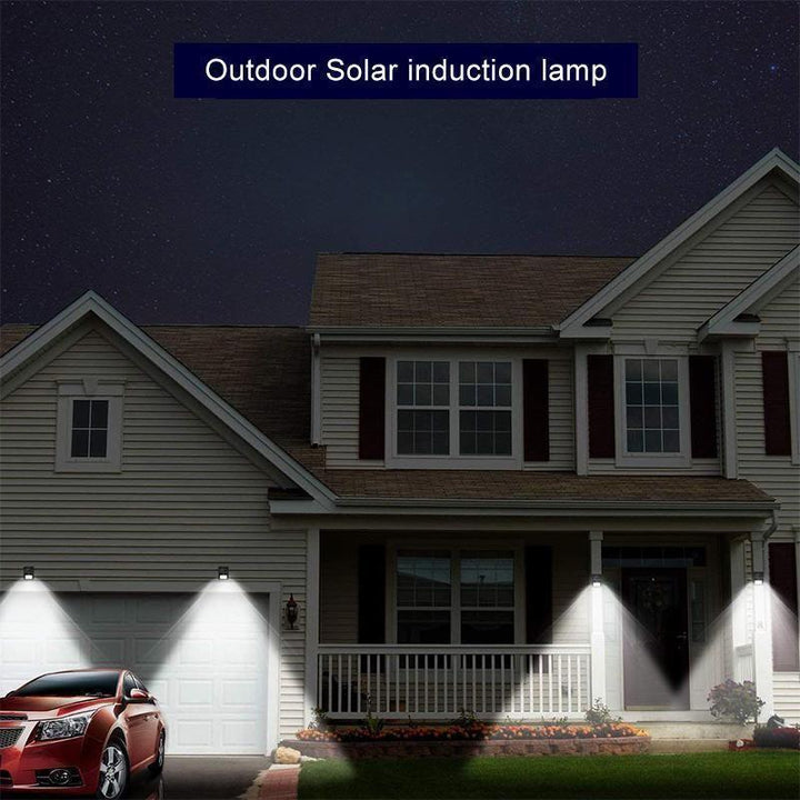 Solar Motion Sensor LED Wall Light