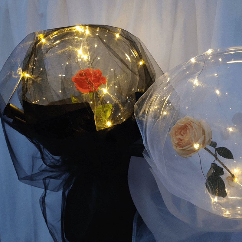 Kalsten | LED Luminous Balloon Rose Bouquet