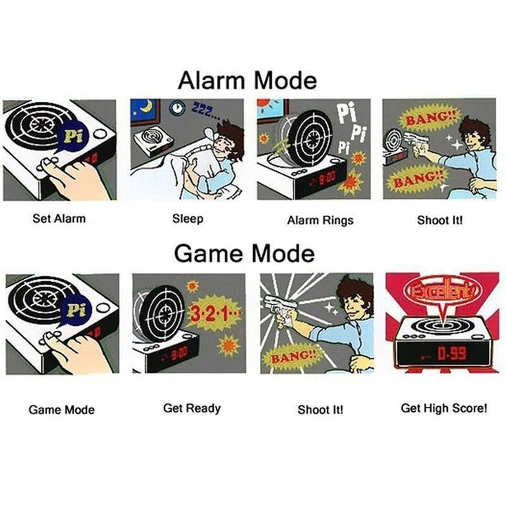 Kalsten | Gun Target Shoot Alarm Clock