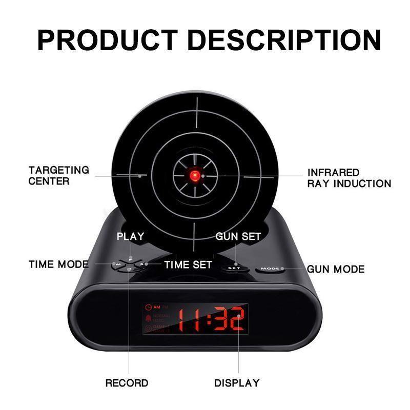 Kalsten | Gun Target Shoot Alarm Clock