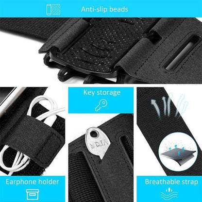 BowLift | 180° Rotatable Running Phone Armband