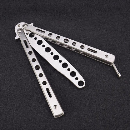 Butterfly knife training tool
