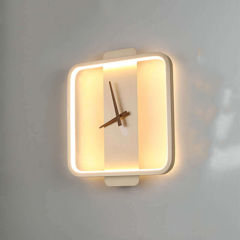 Nordic Wall Lamp Bedroom Bedside Lamp Clock Modeling Lamp | Kalsten